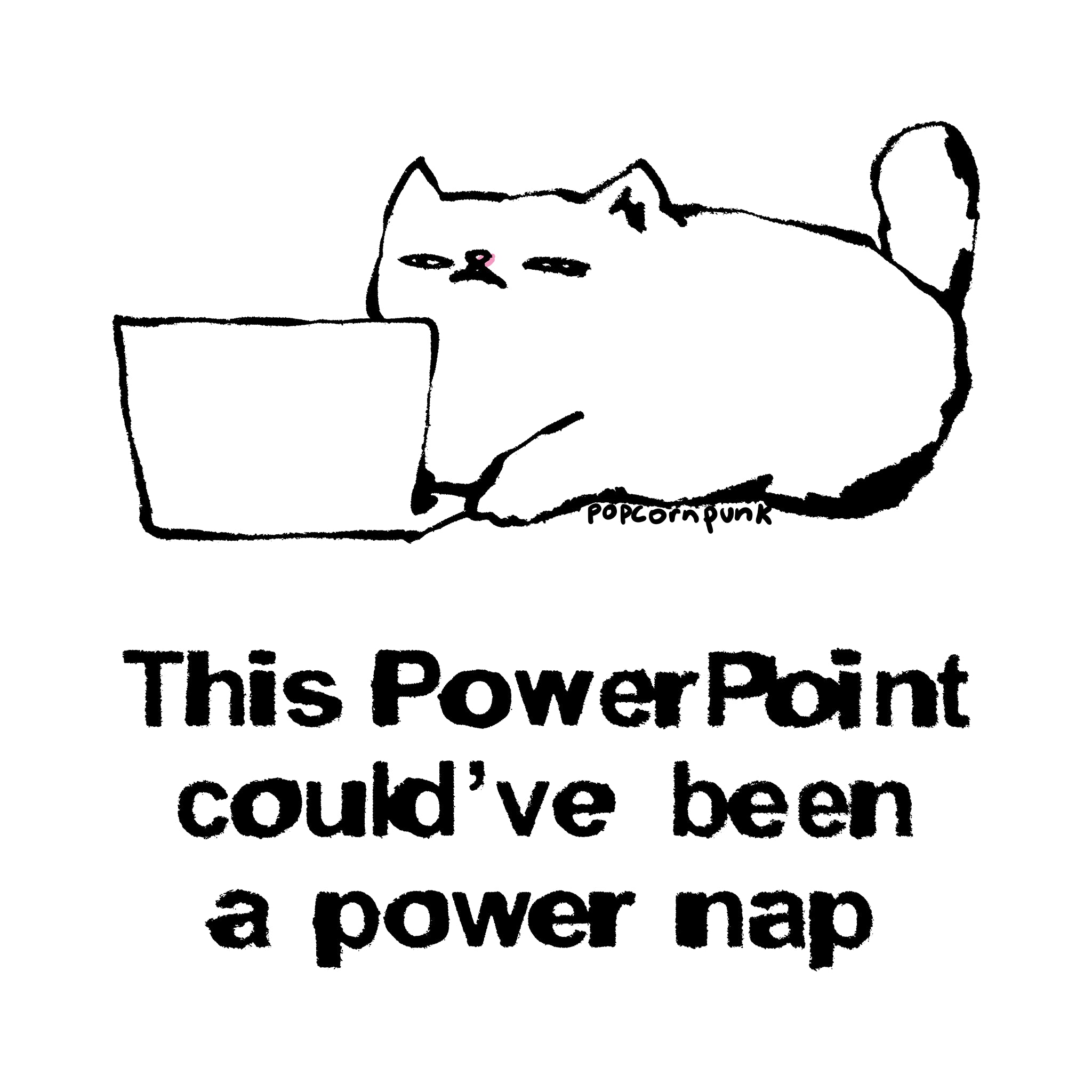 Powerpoint Power Nap Tee