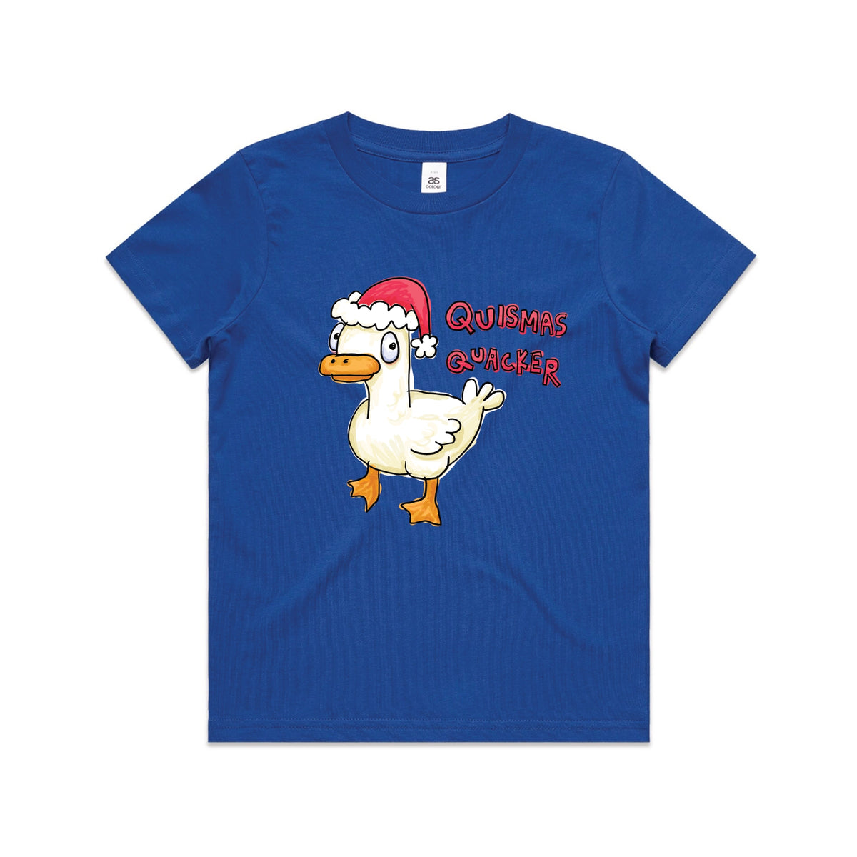 Quismas Quacker Kids t-shirt design, artwork by Claire Harrison for Lonely Kids Club