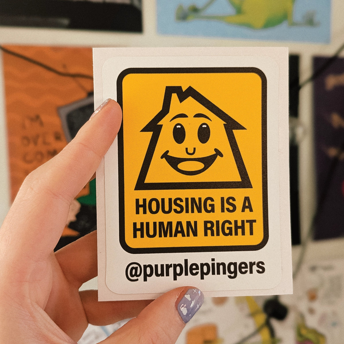 Safety Weatherproof Sticker sticker set by Lonely Kids Club