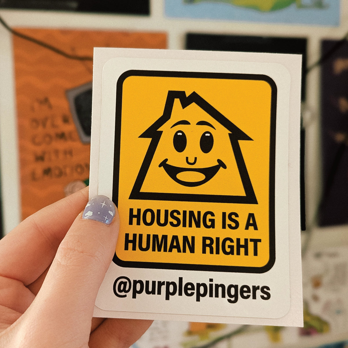 Safety Weatherproof Sticker sticker set by Lonely Kids Club