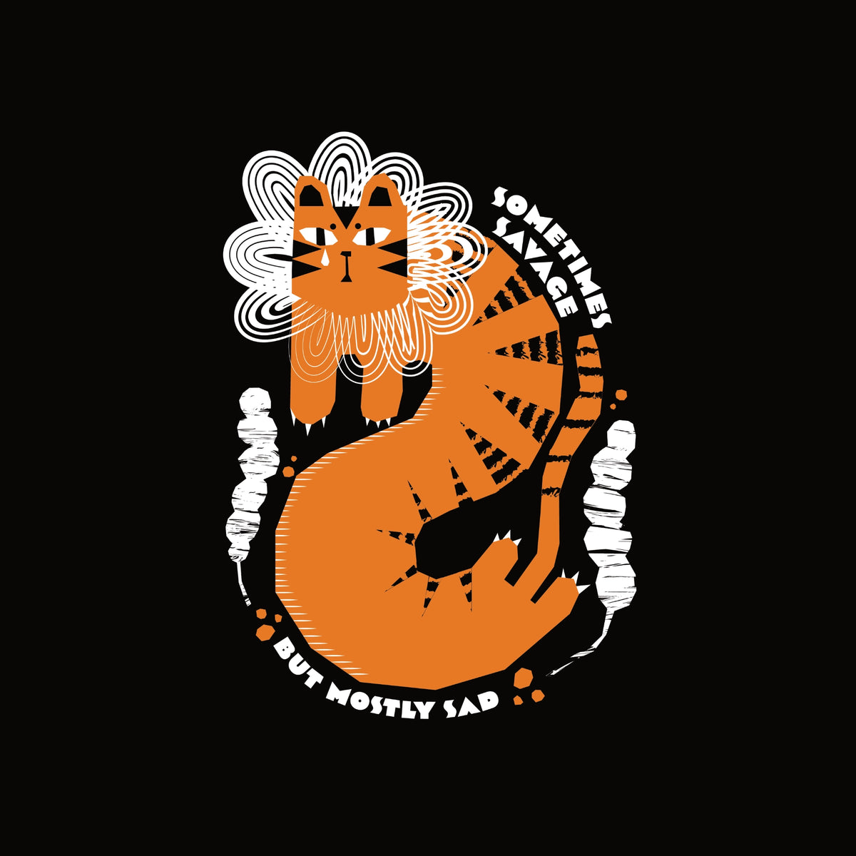 Sometimes Savage t-shirt by Lonely Kids Club