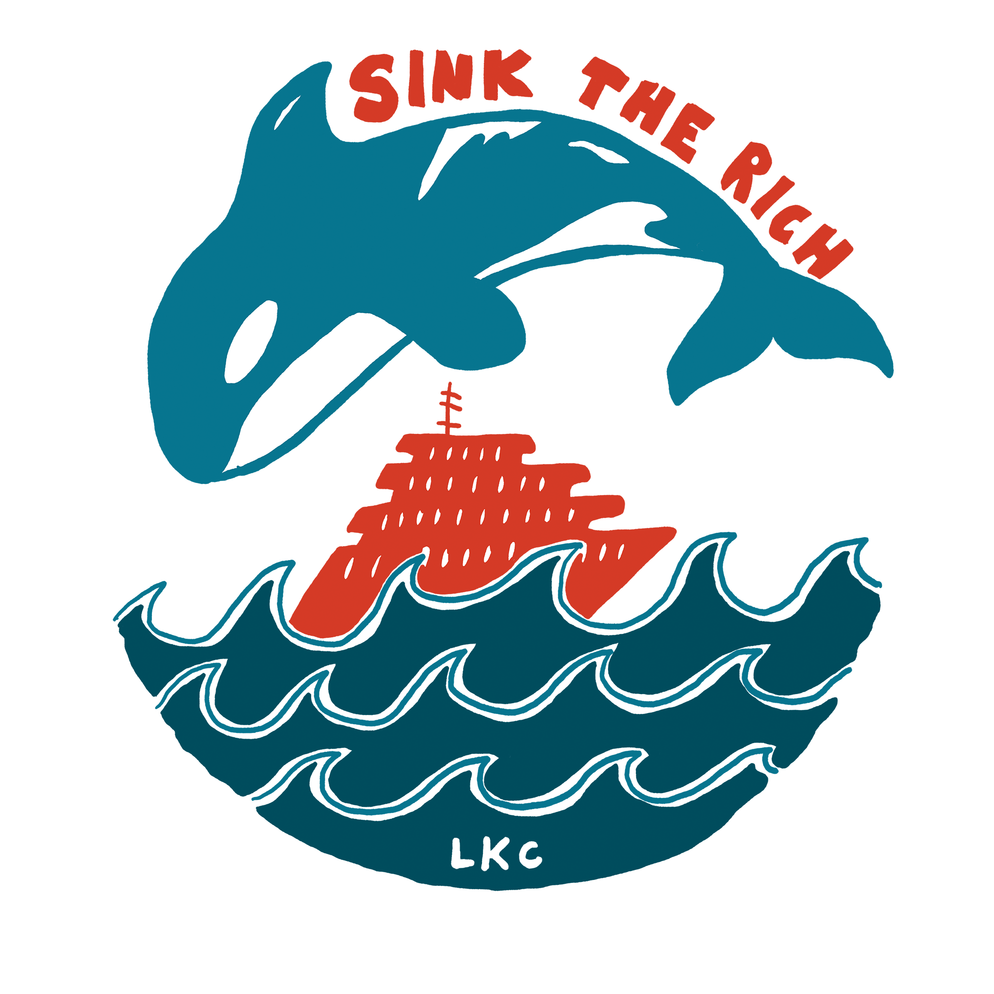 Sink The Rich Tote