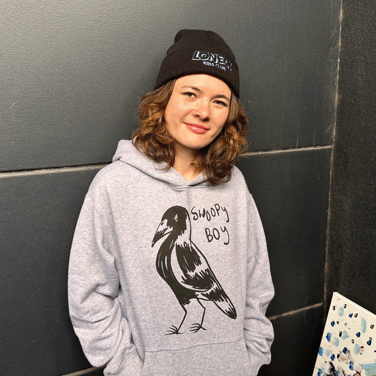 Swoopy Boy Hoodie hoodie by Lonely Kids Club