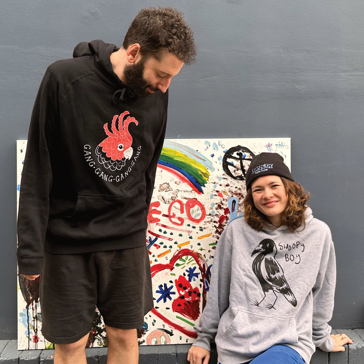 Swoopy Boy Hoodie hoodie by Lonely Kids Club