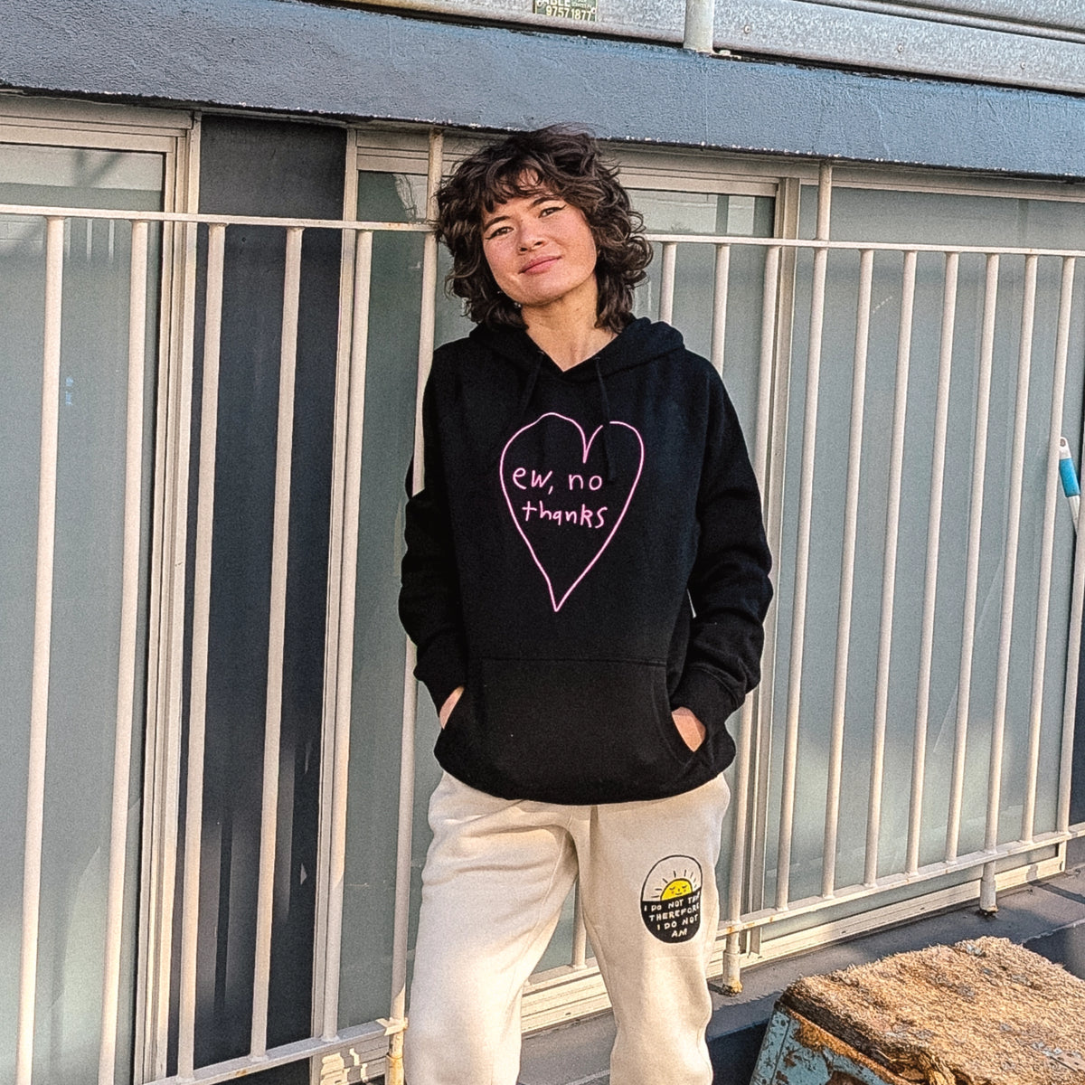 Ew, No Thanks Hoodie hoodie by Lonely Kids Club