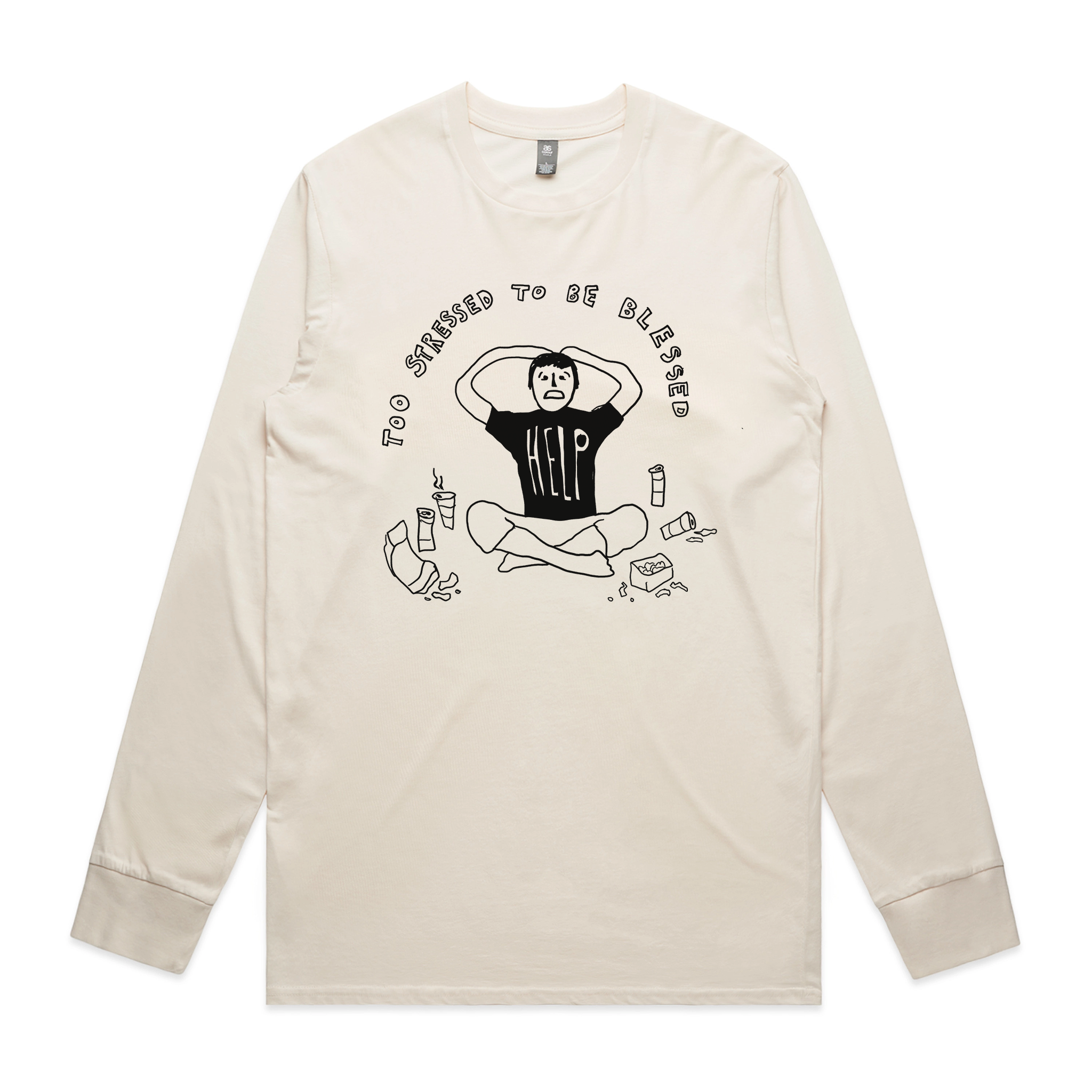 Too Stressed To Be Blessed Tee