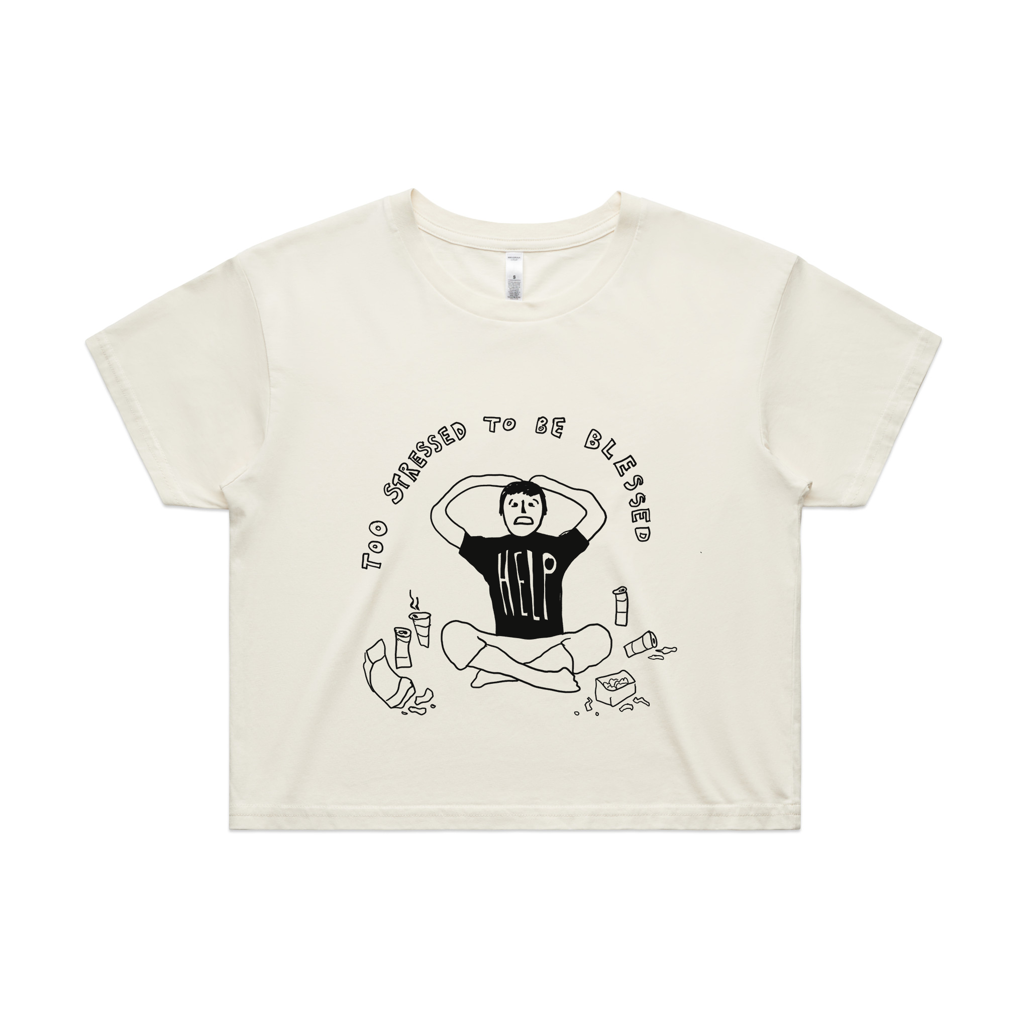 Too Stressed To Be Blessed Tee