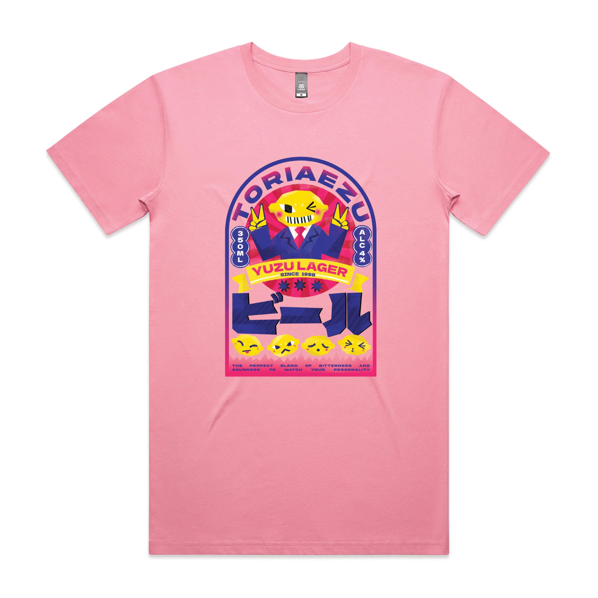 Bubblegum unisex t-shirt with Toriaezu graphic by Lonely Kids Club