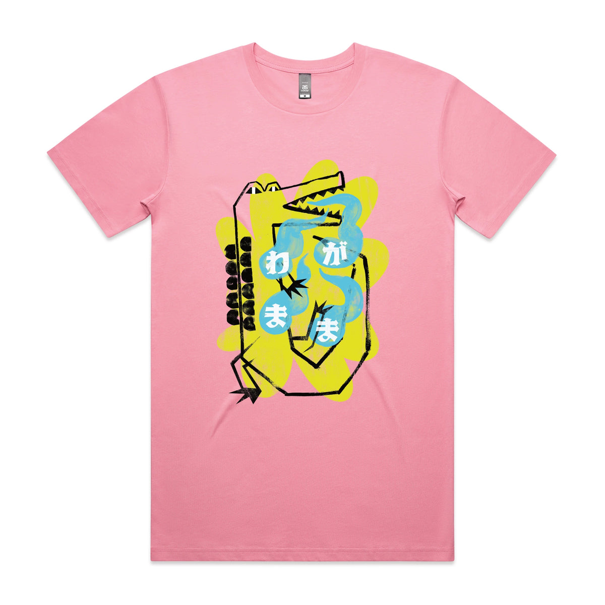 Bubblegum unisex t-shirt with Wagamama graphic by Lonely Kids Club