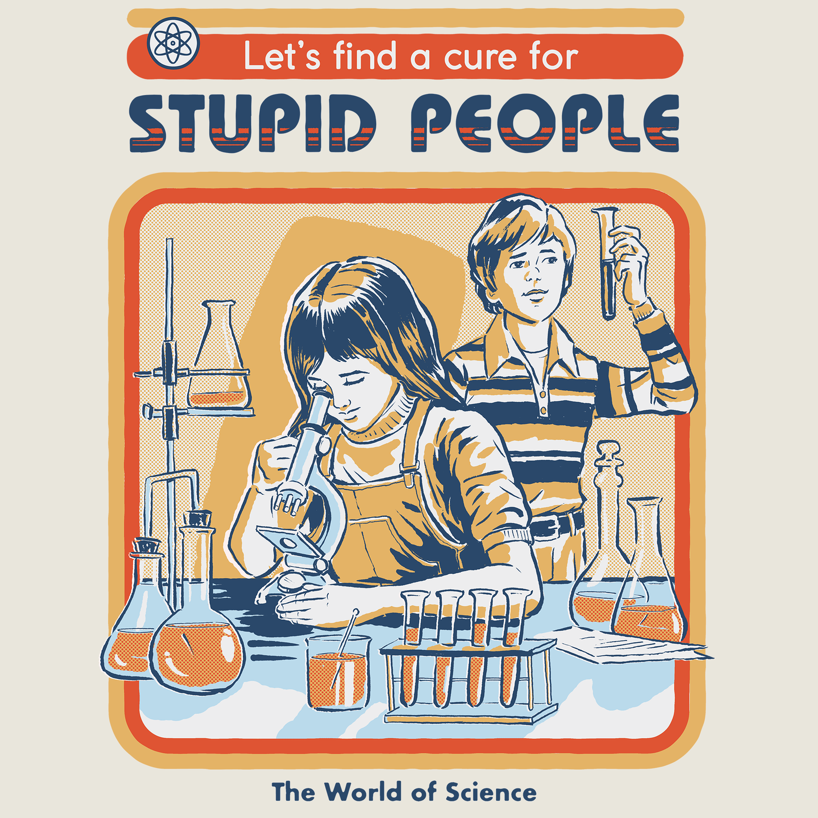 A Cure For Stupid People Hoodie hoodie by Lonely Kids Club