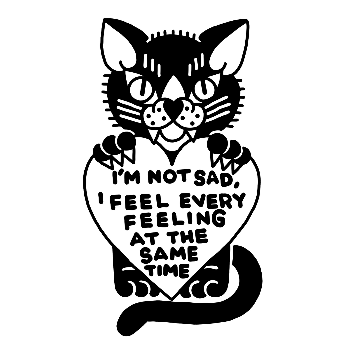 All Feelings t-shirt by Lonely Kids Club
