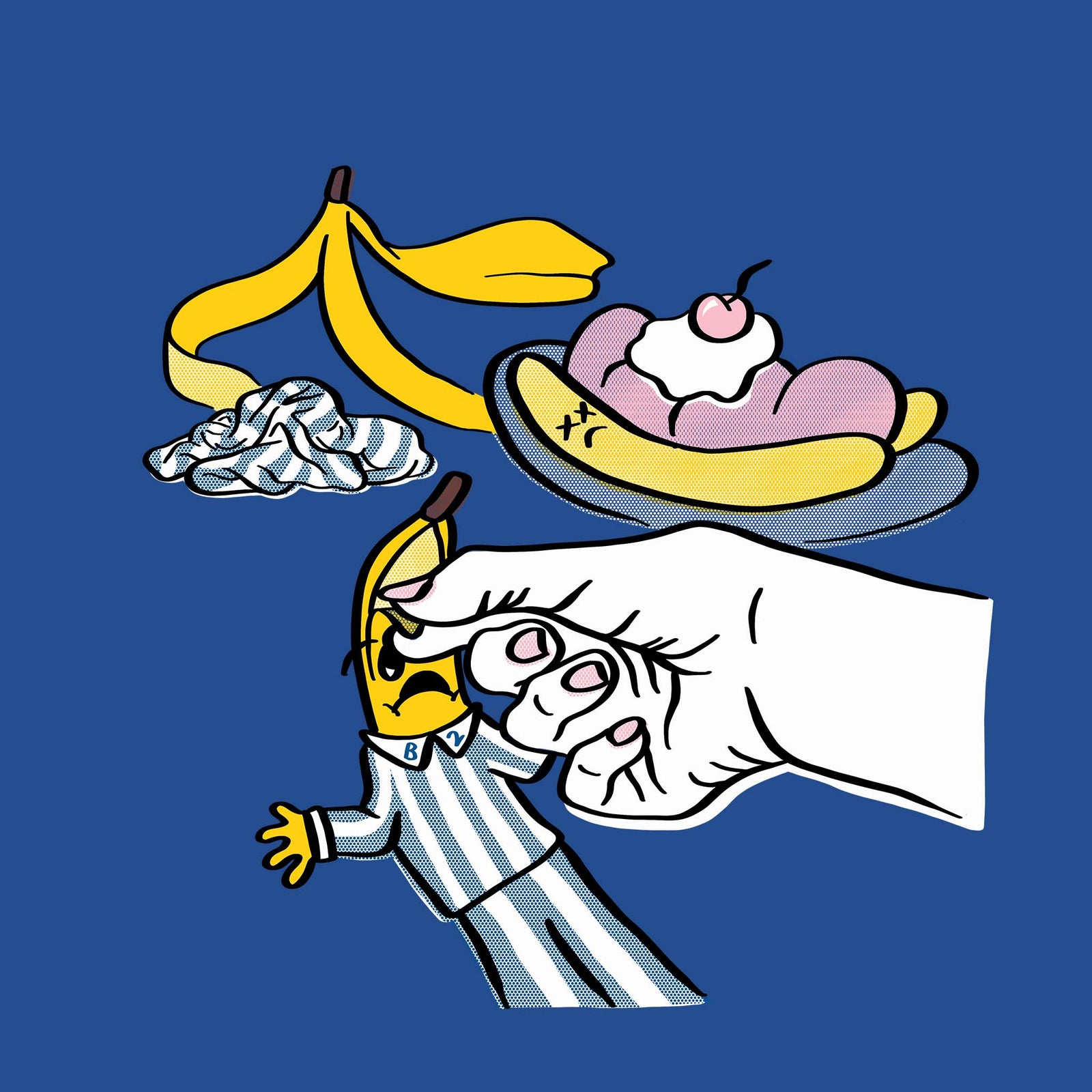 Bananas In Pyjamas t-shirt by Lonely Kids Club