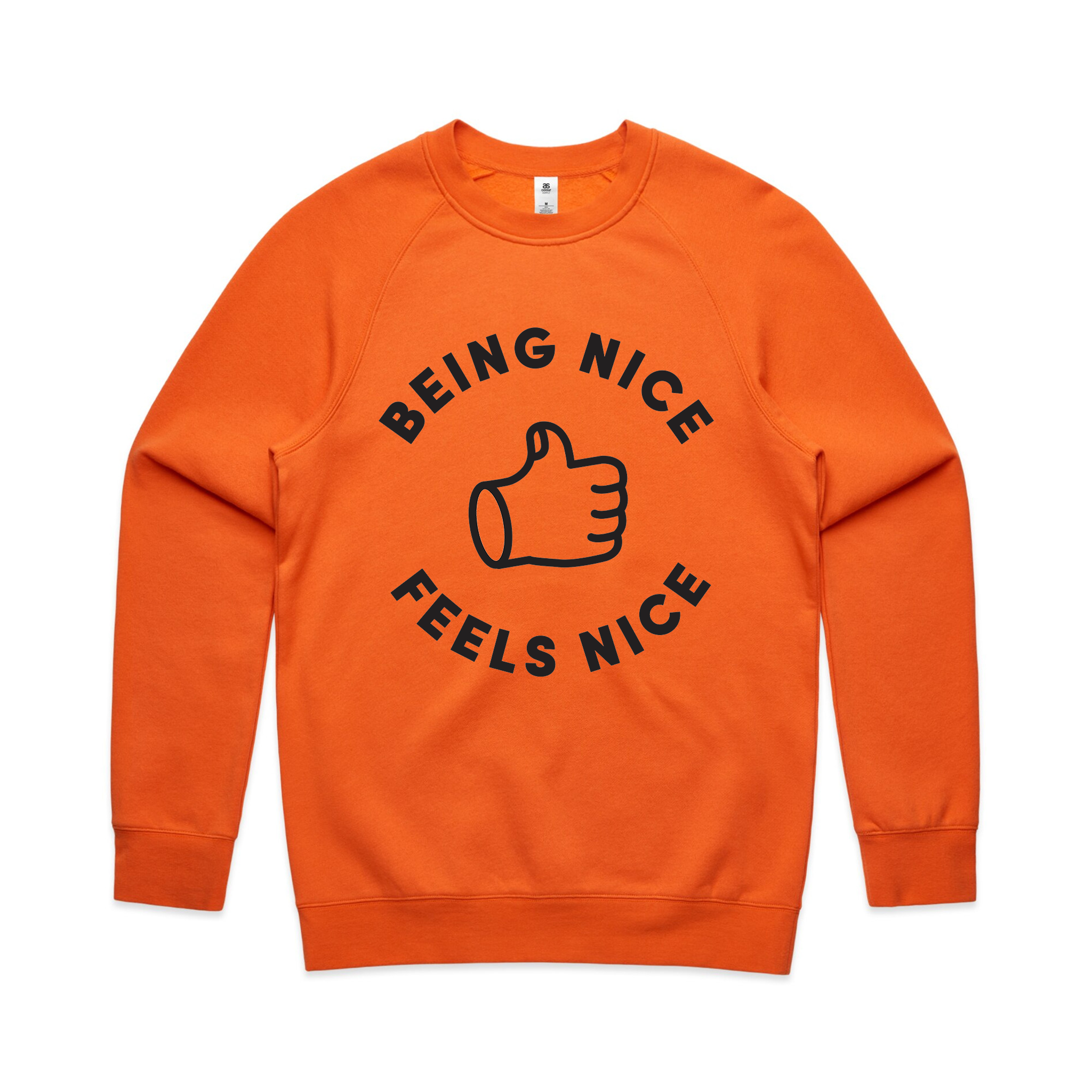 Being nice 2025 is cool sweatshirt