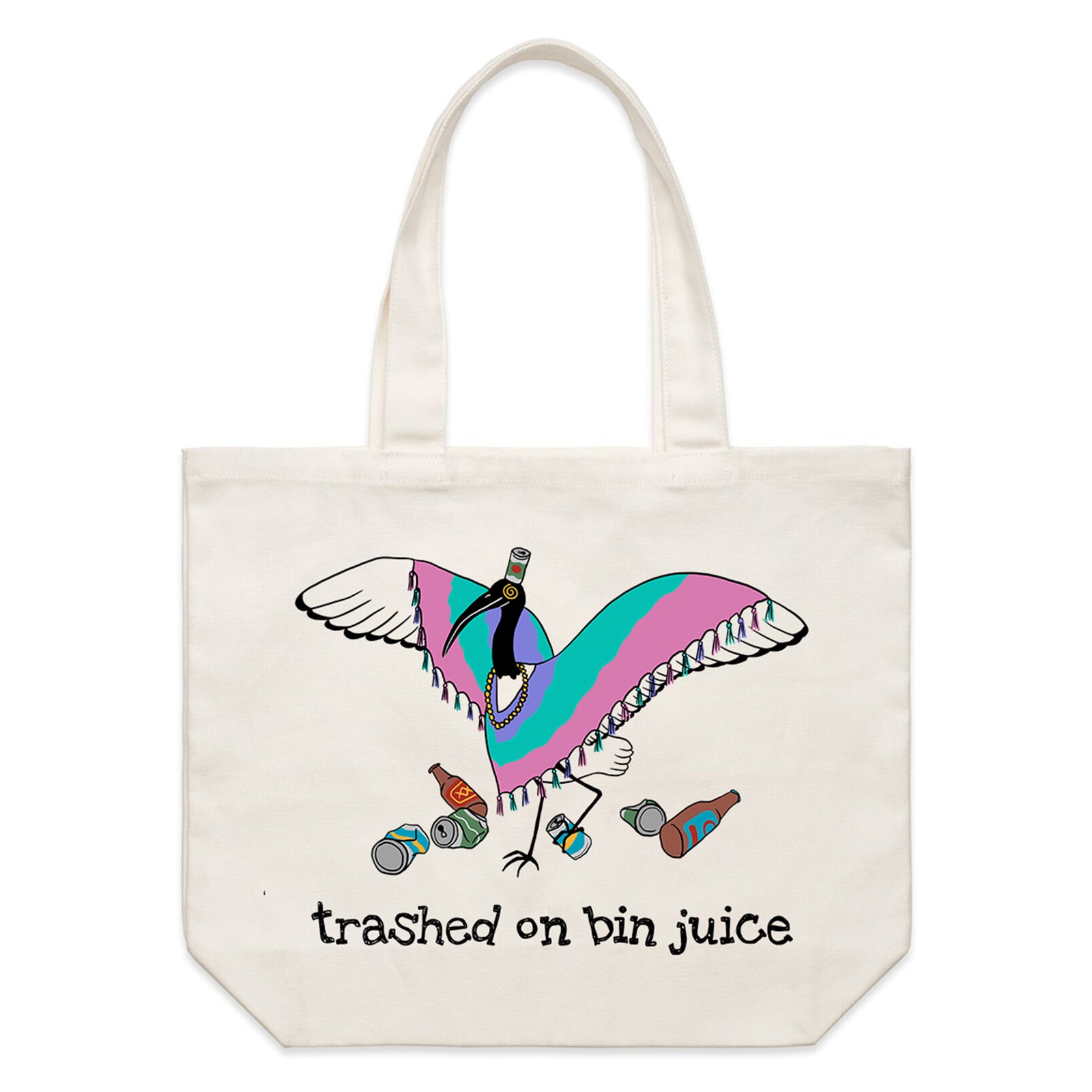 Bin Juice Tote tote bag by Lonely Kids Club