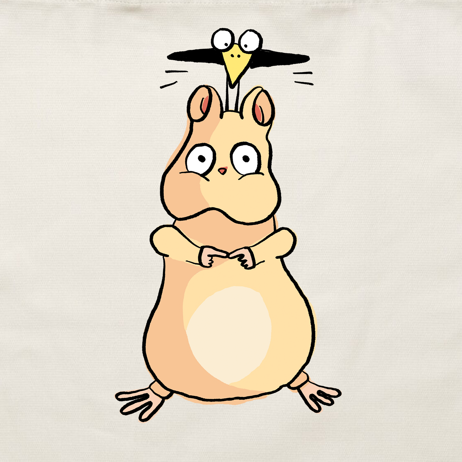 Boh & Yu-Bird Tote tote bag by Lonely Kids Club