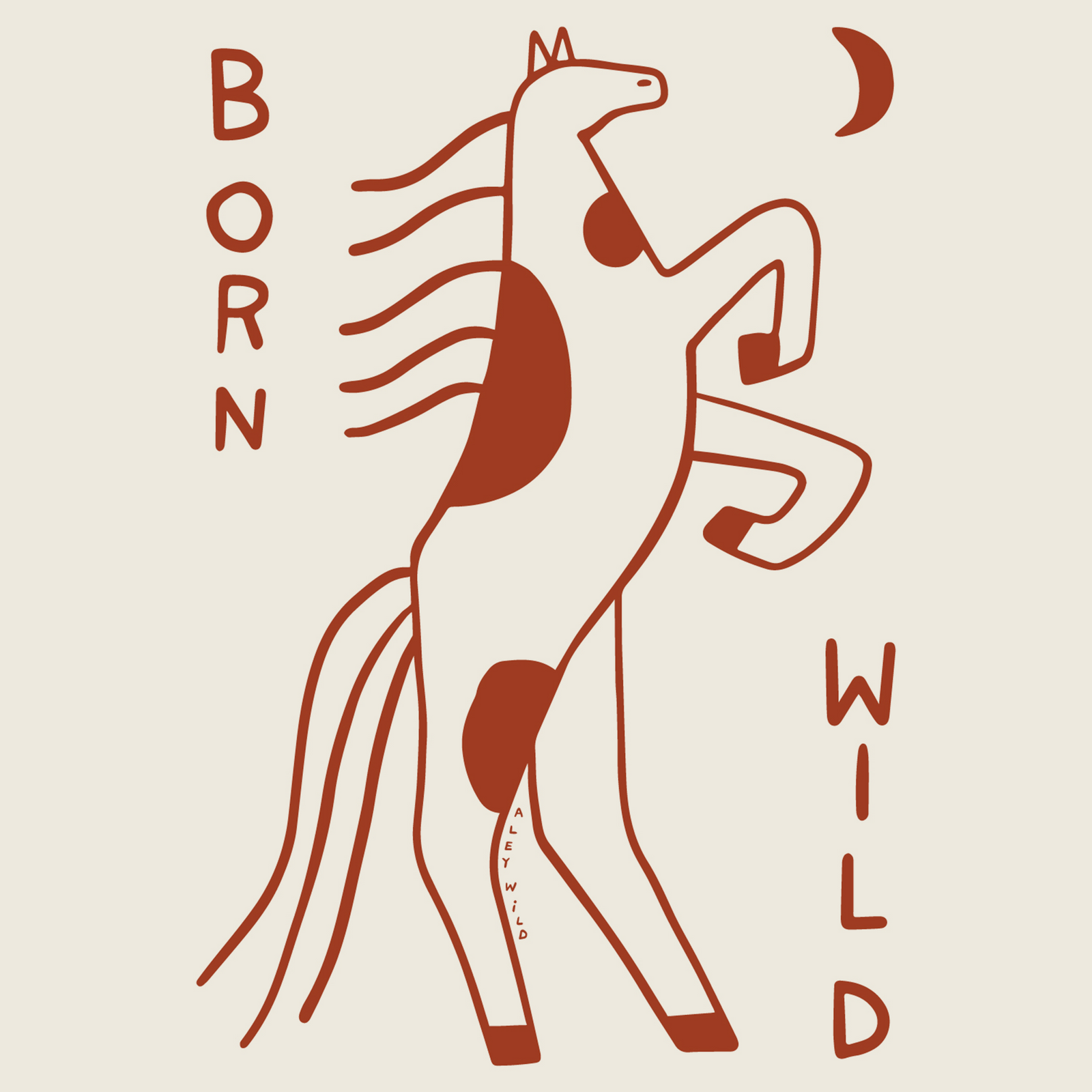 Born Wild Shorts shorts by Lonely Kids Club