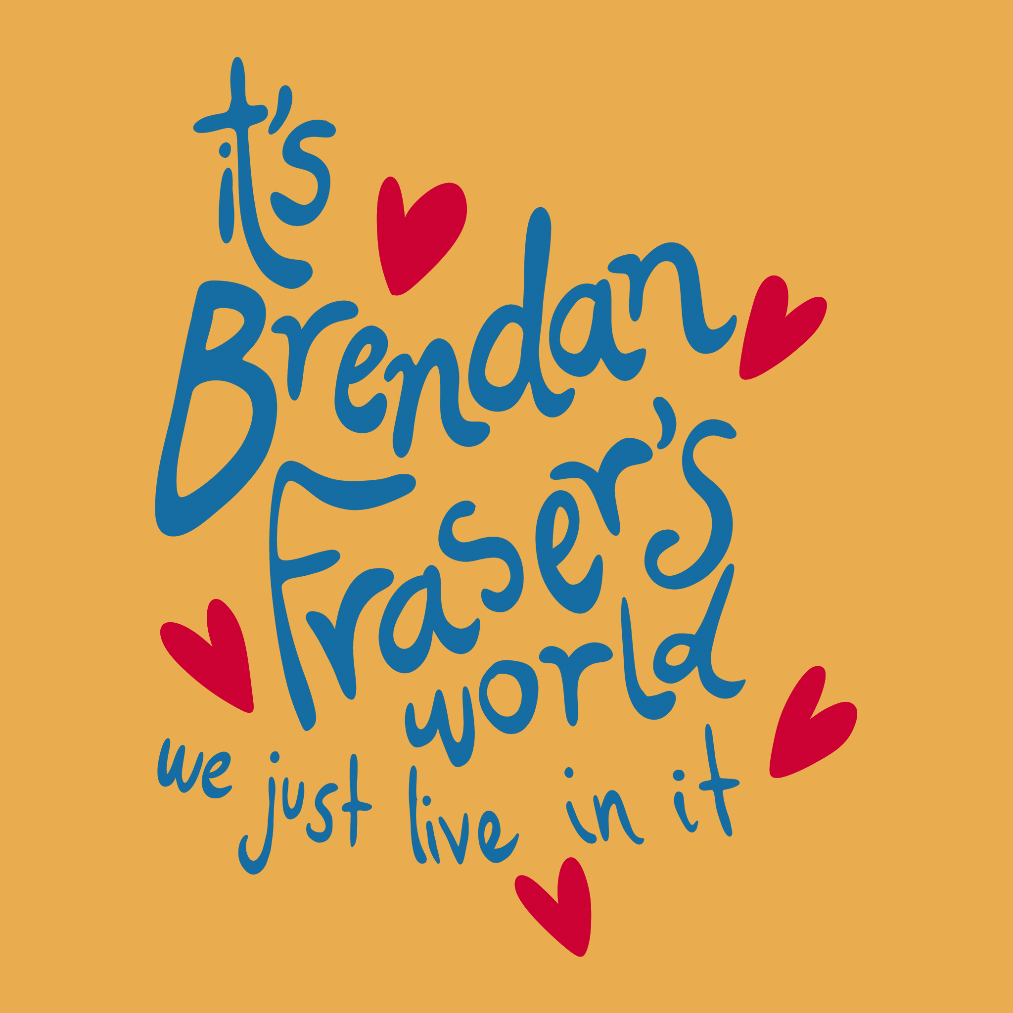 Brendan Fraser's World Tee