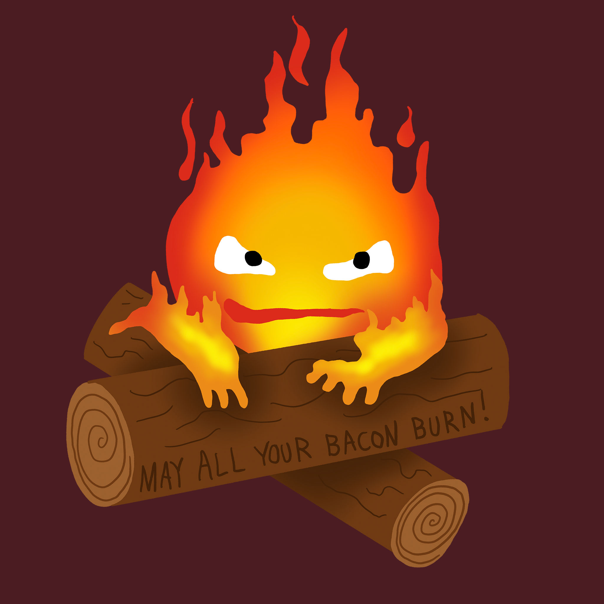 Calcifer Curse Tee