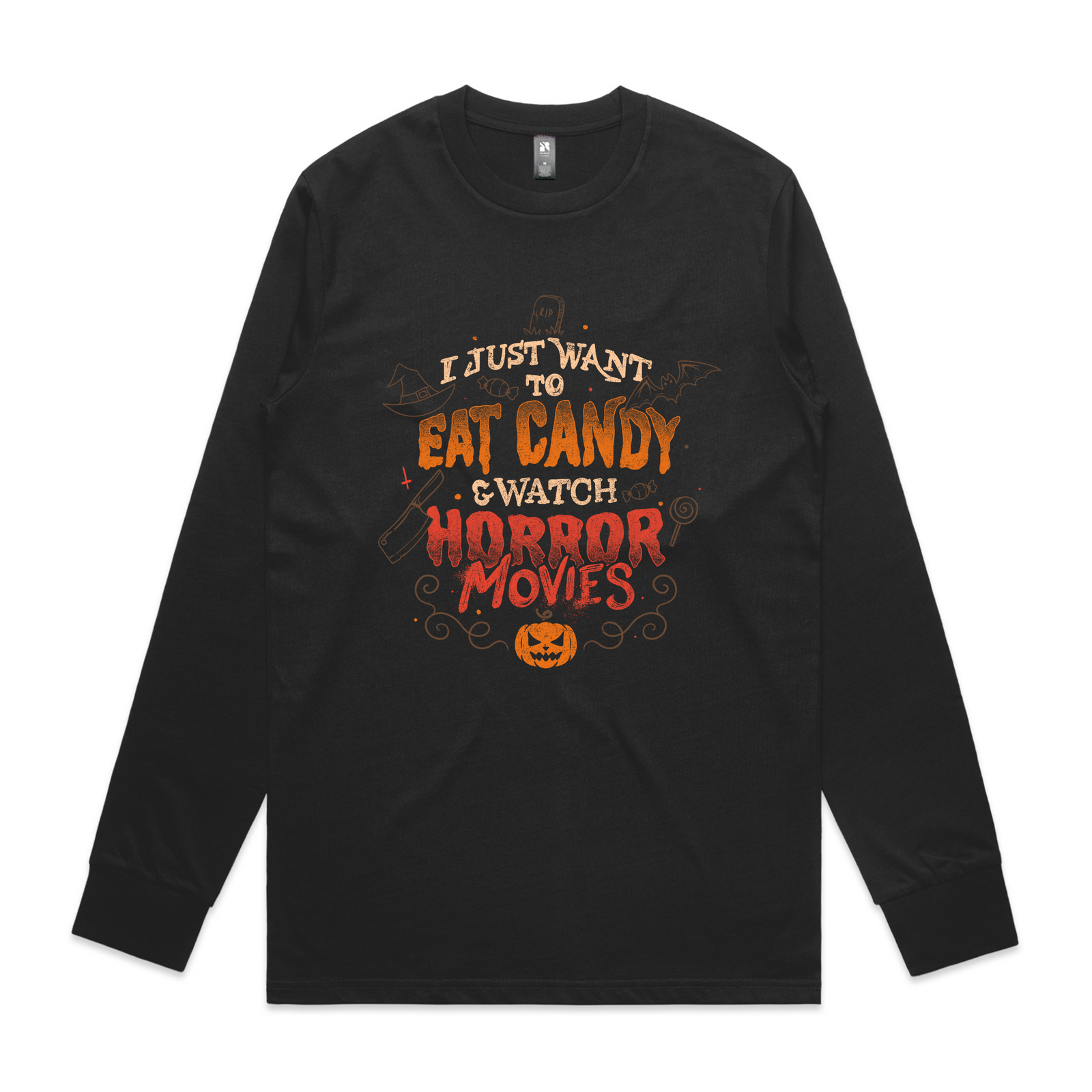 Candy & Horror Movies Tee