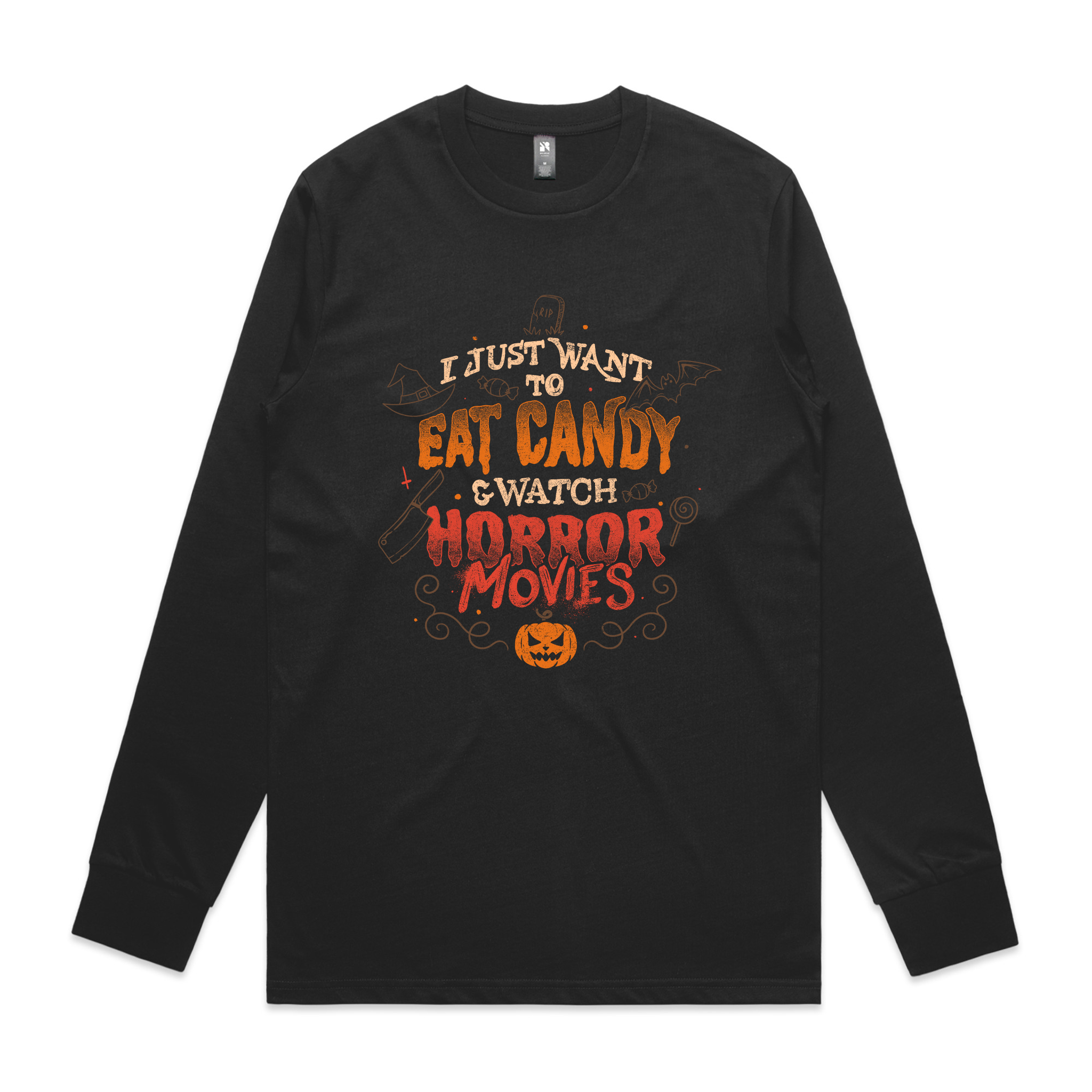 Candy & Horror Movies Tee