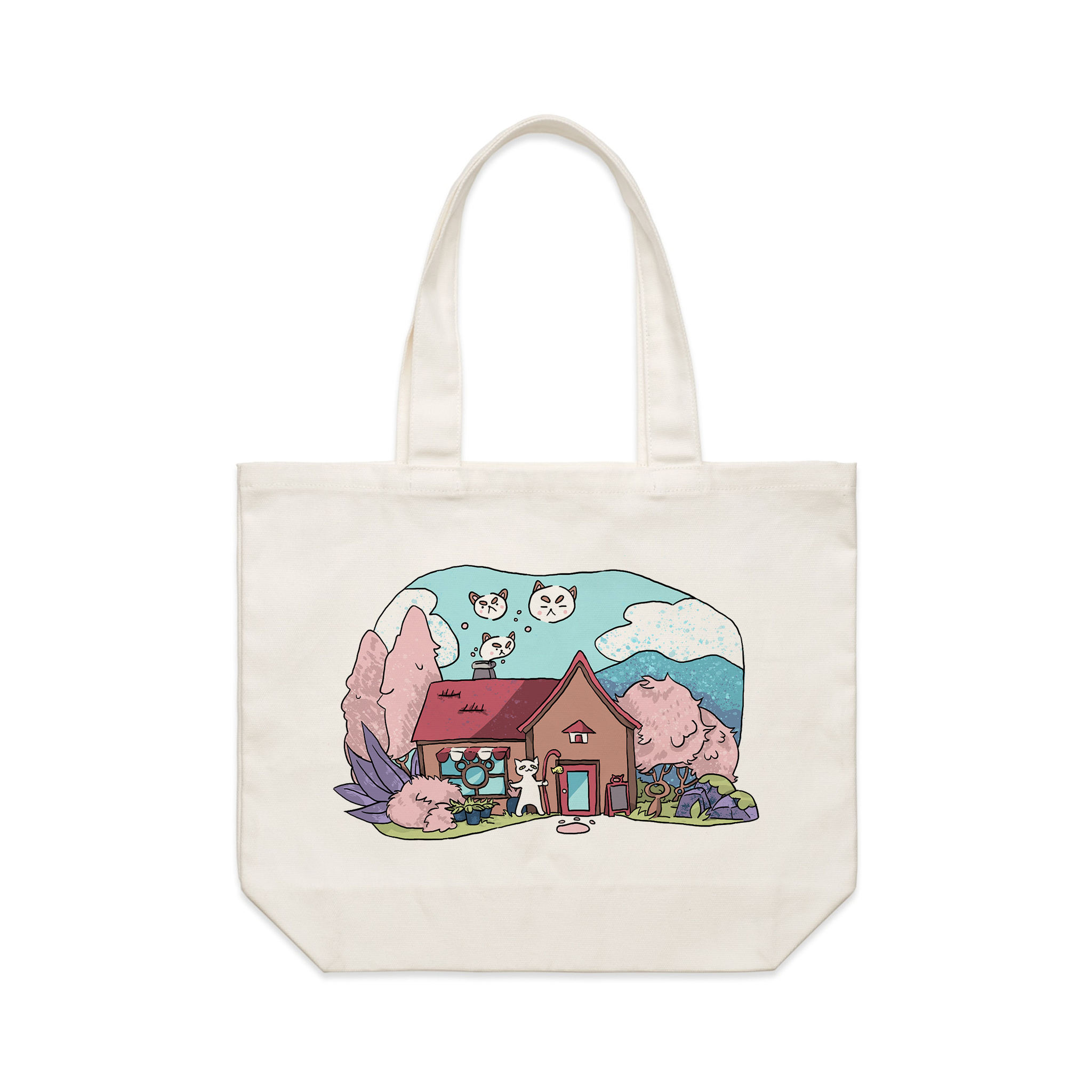 Cat Cafe Tote