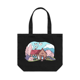 Cat Cafe Tote