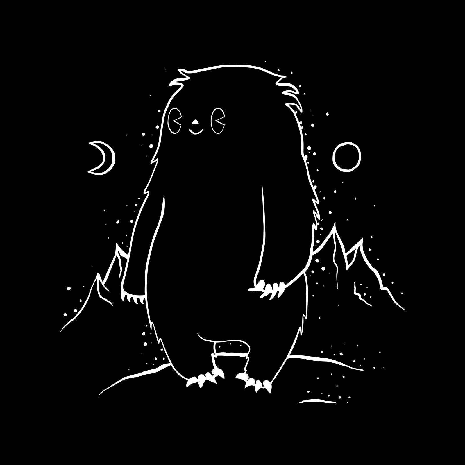 Cecil in Space t-shirt by Lonely Kids Club