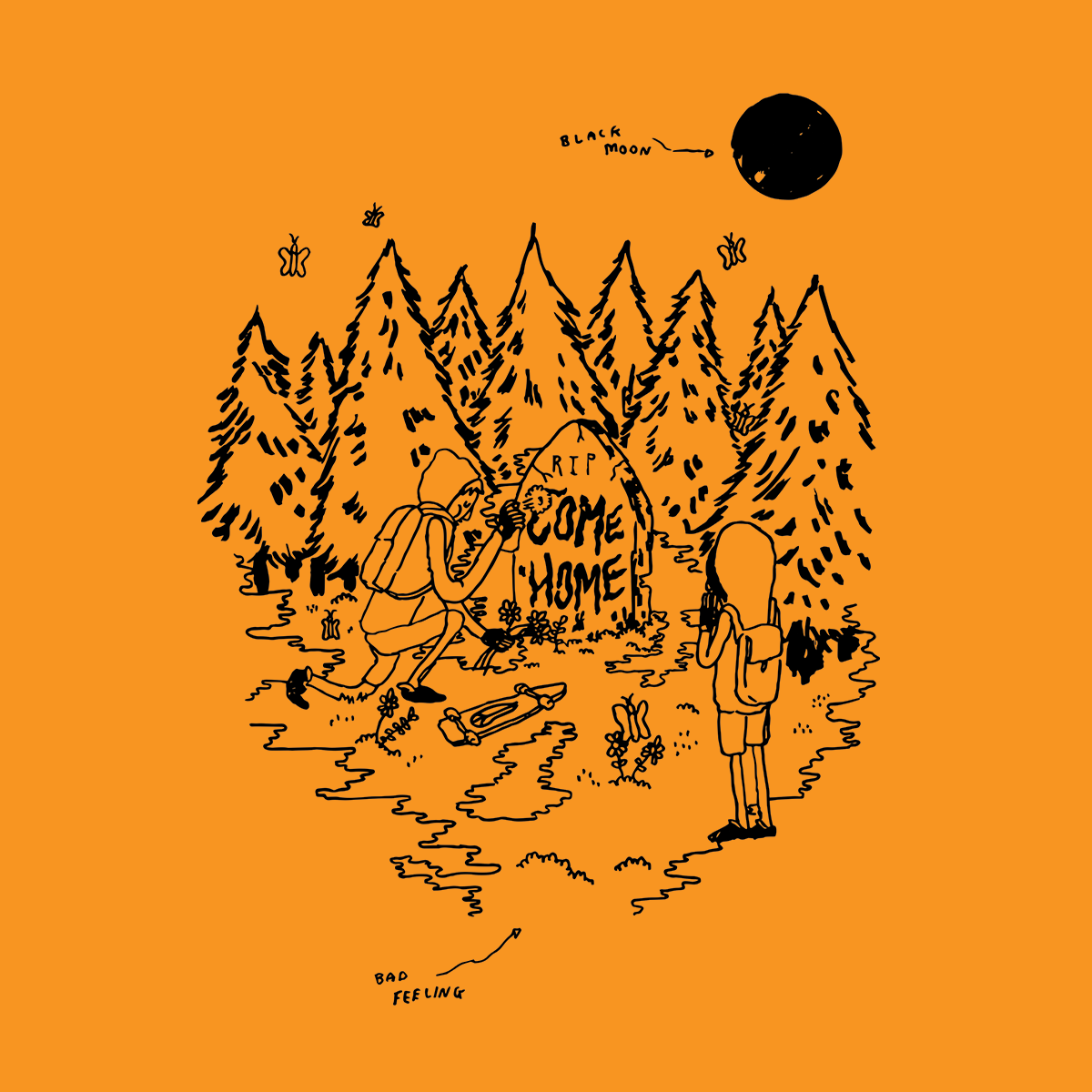 Come Home t-shirt by Lonely Kids Club