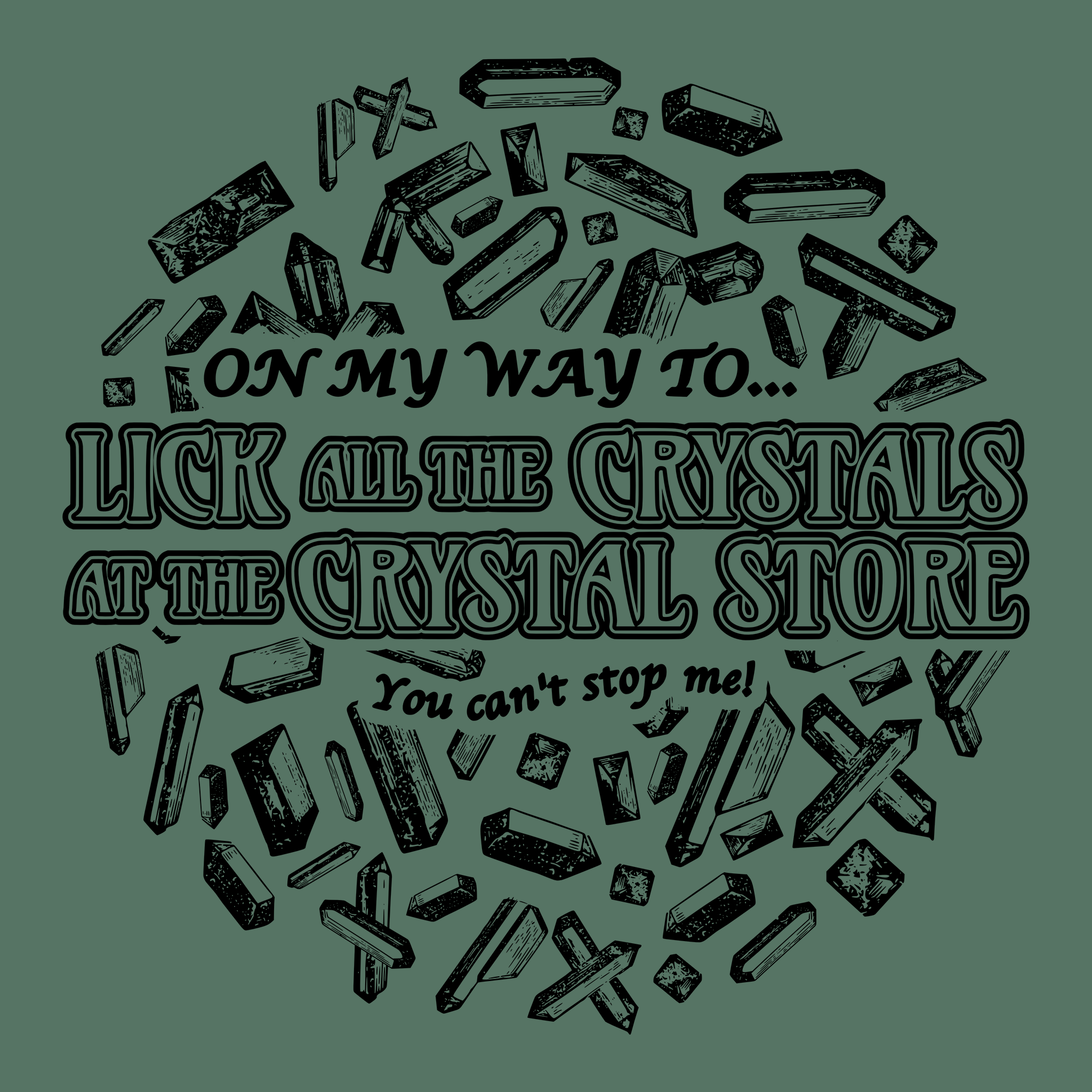 Crystal Licker Tote
