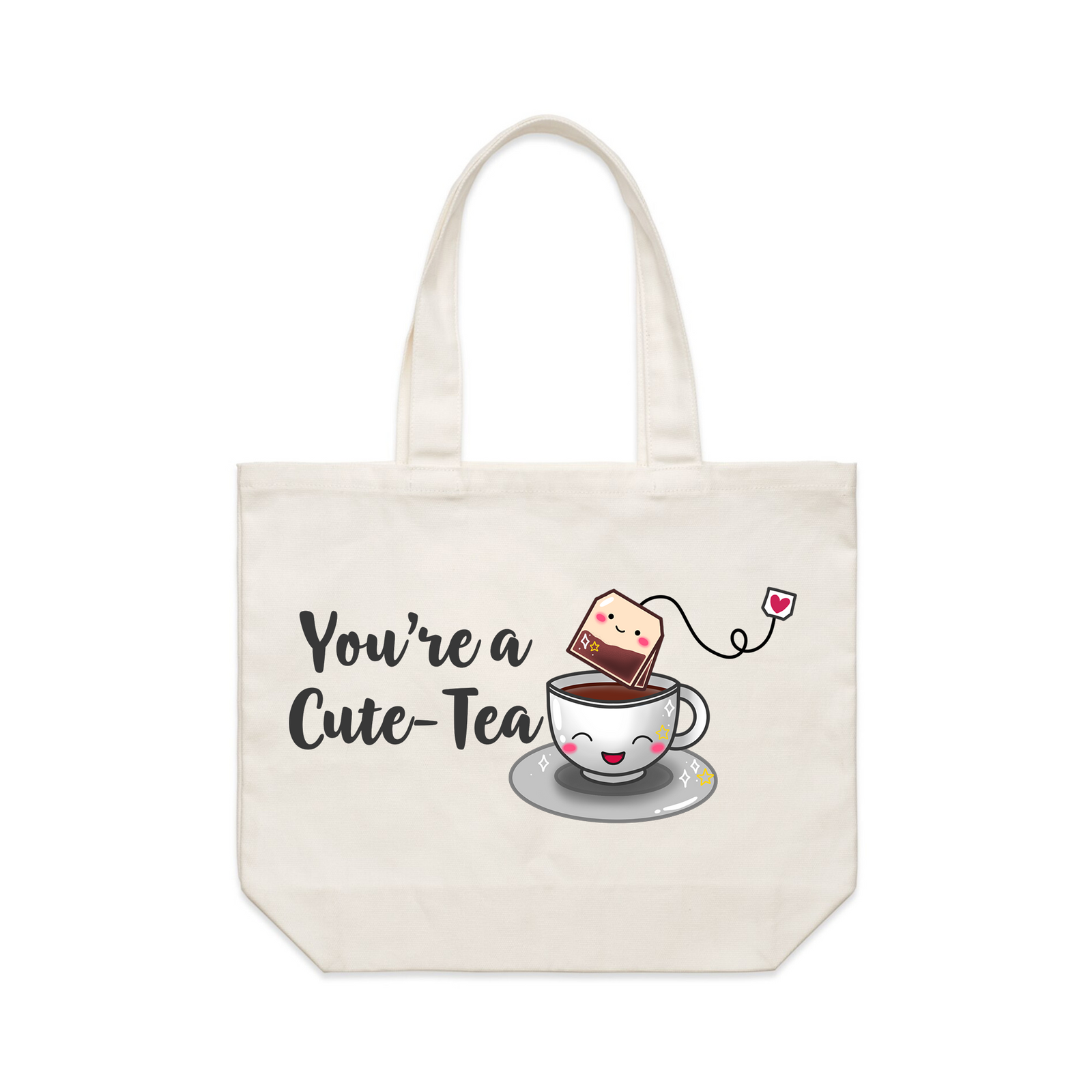 Cute-Tea Tote tote bag by Lonely Kids Club