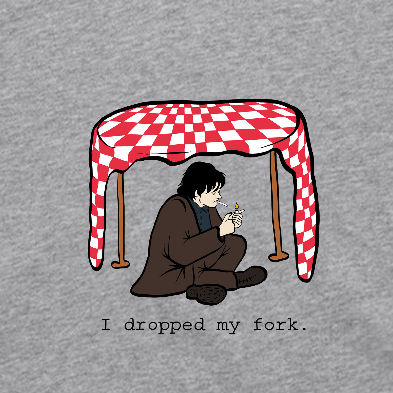 I Dropped My Fork Hoodie hoodie by Lonely Kids Club