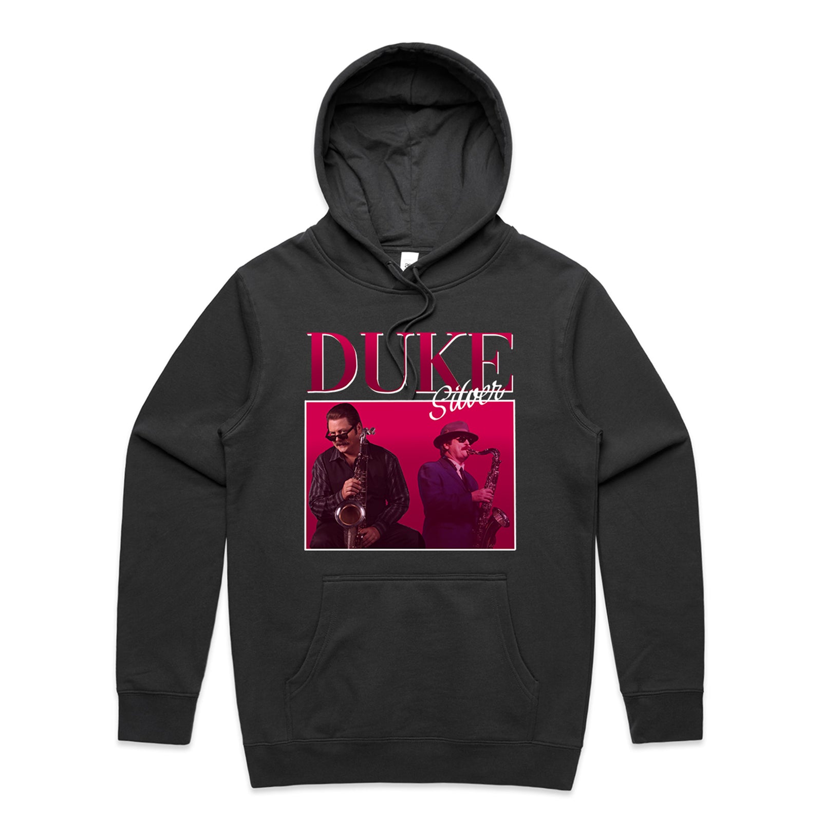 Duke Silver Retro Hoodie hoodie by Lonely Kids Club