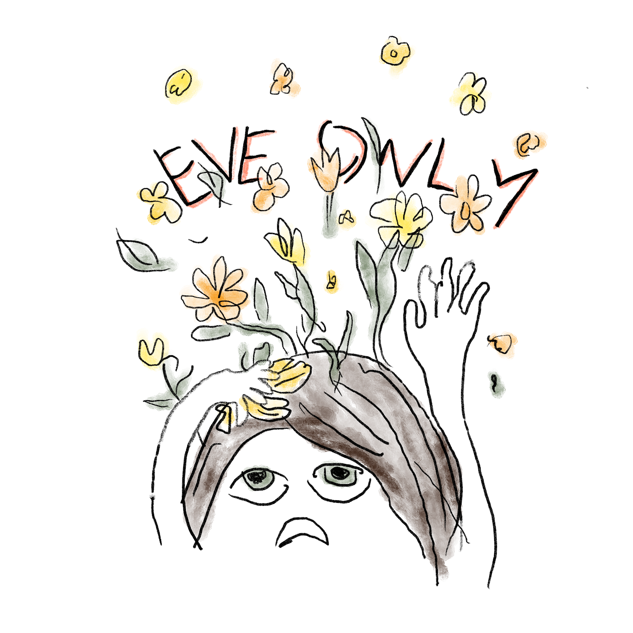 Eve Only Flower Thoughts Tee