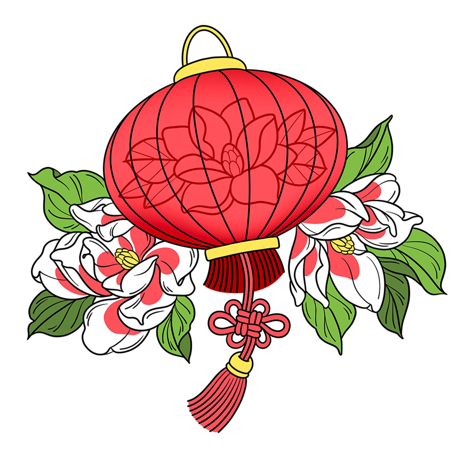 Festive Lantern t-shirt by Lonely Kids Club
