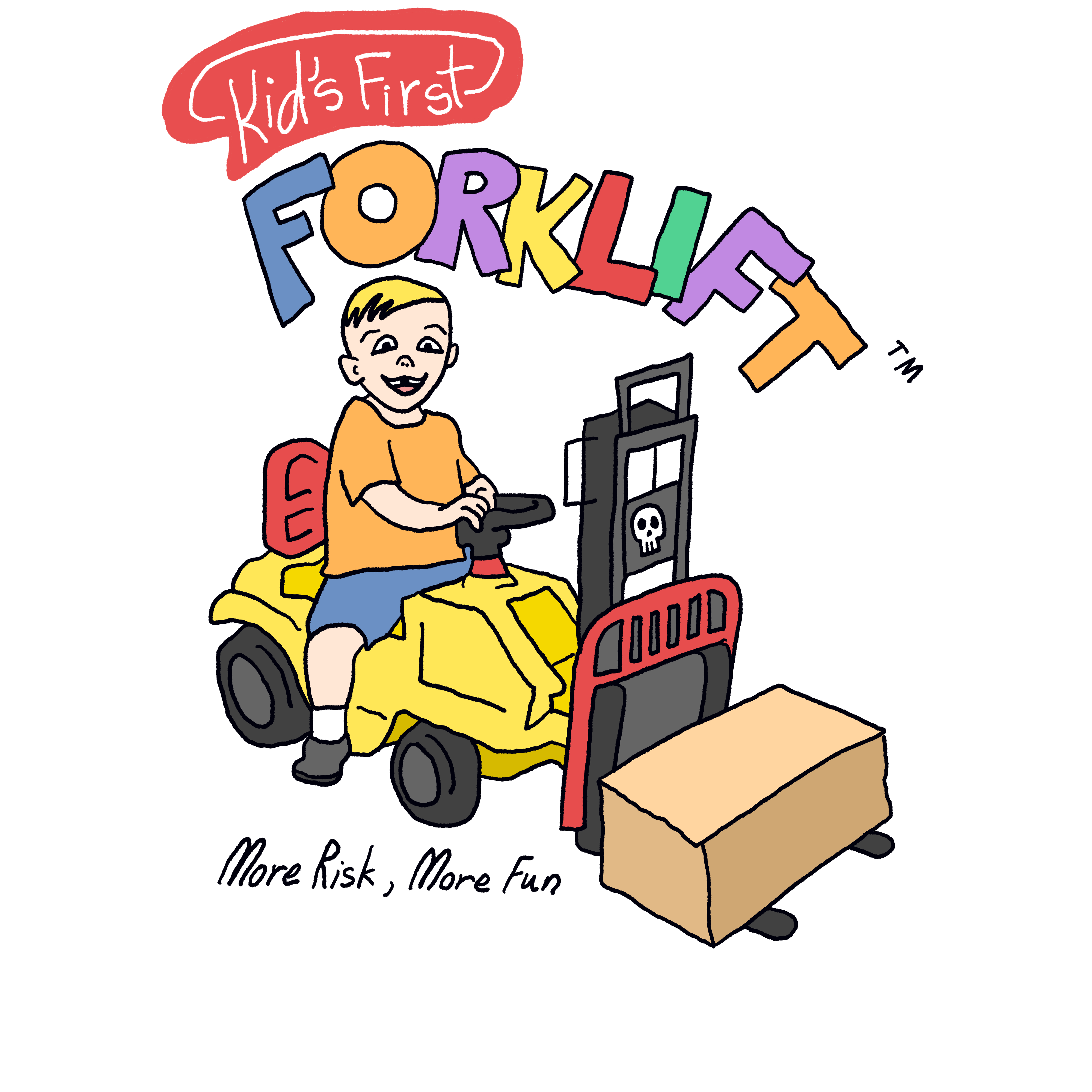 Forklift Ringer Tee