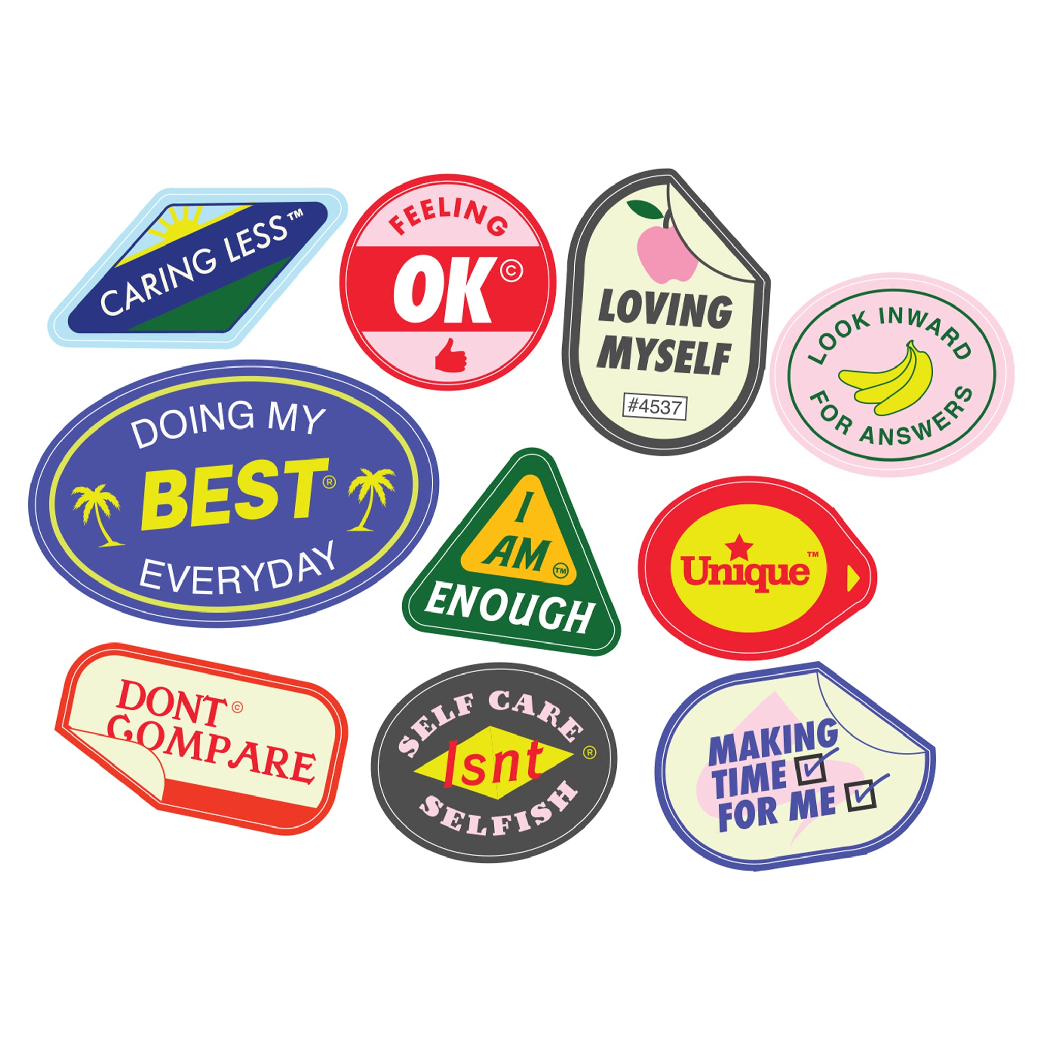 Fruit Sticker Collection