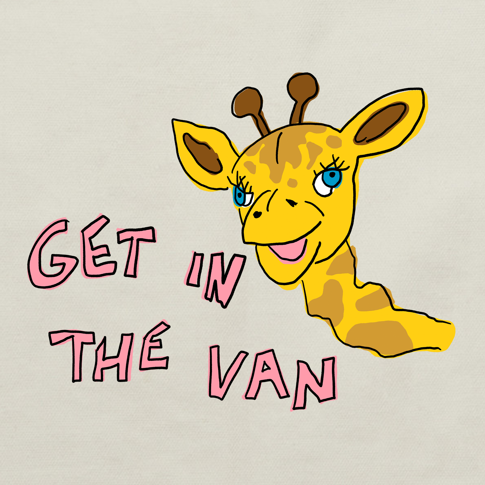 Get In The Van Tote tote bag by Lonely Kids Club