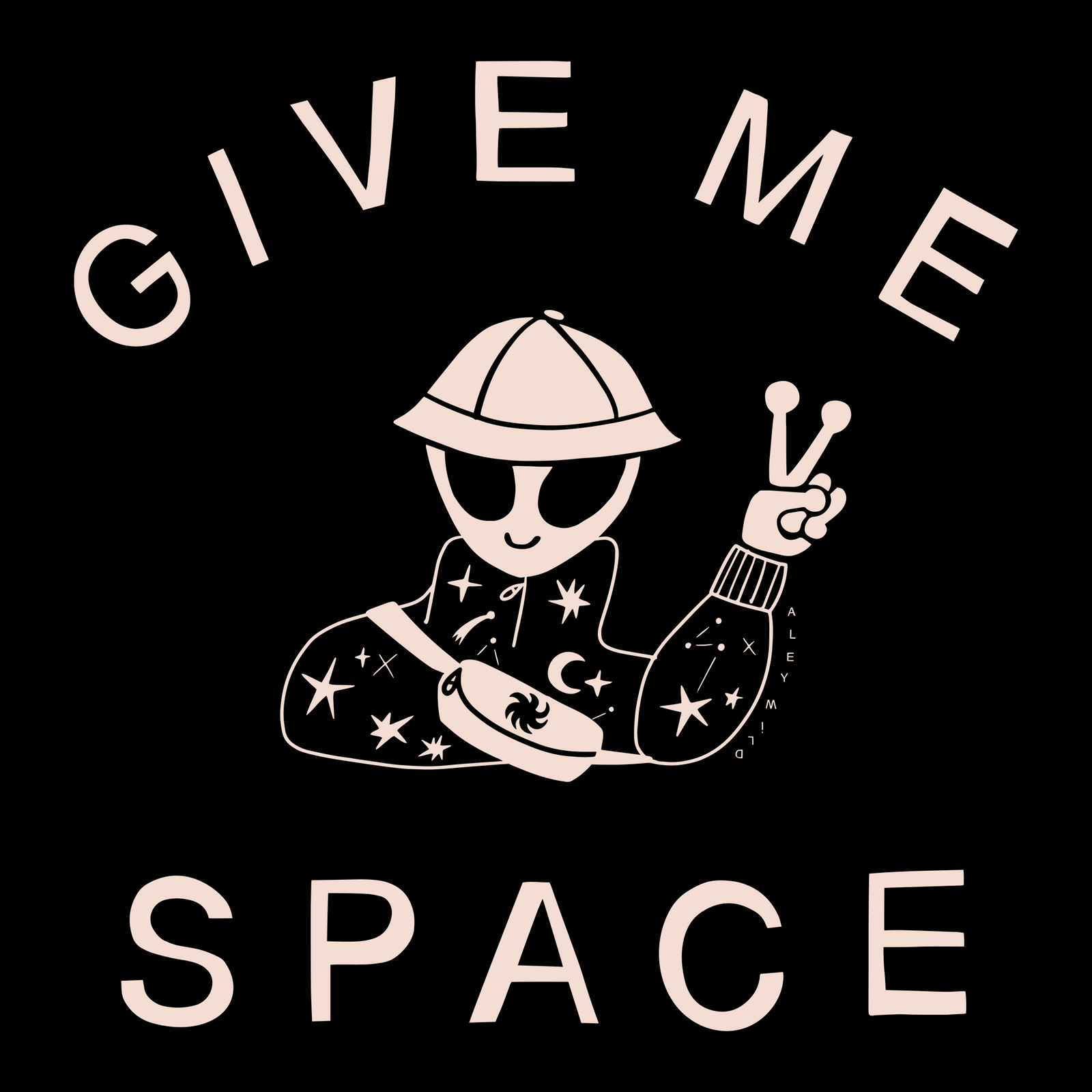 Give Me Space Shorts shorts by Lonely Kids Club