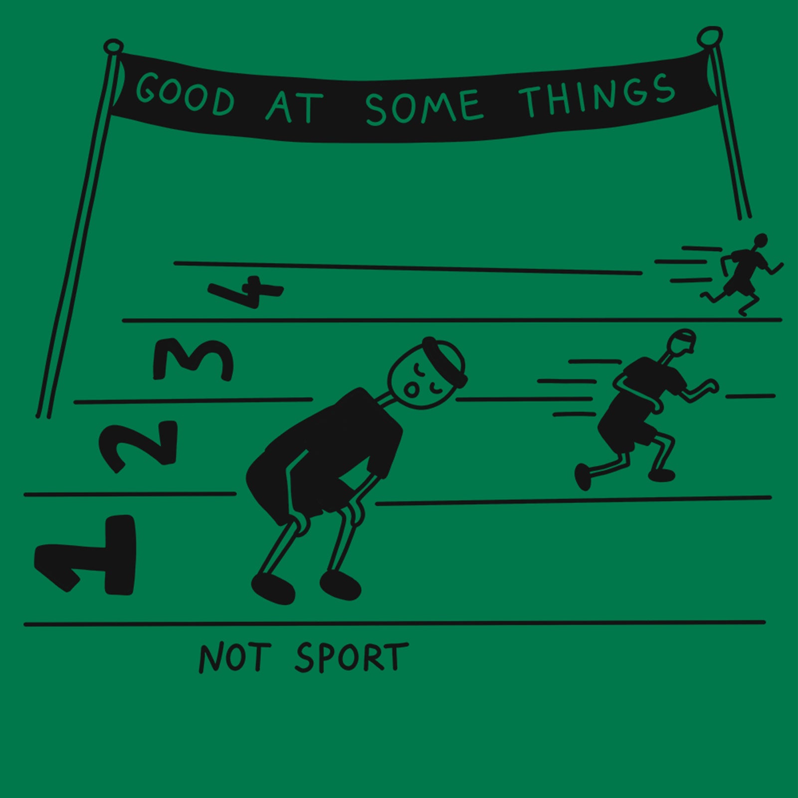 Good At Some Things t-shirt by Lonely Kids Club