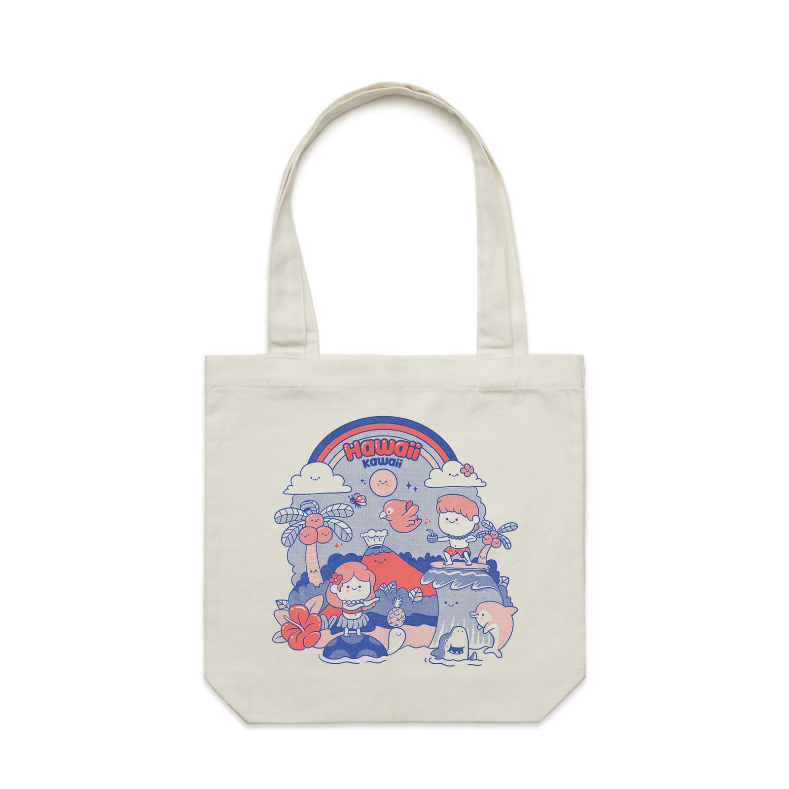 Hawaii Kawaii Tote tote bag by Lonely Kids Club