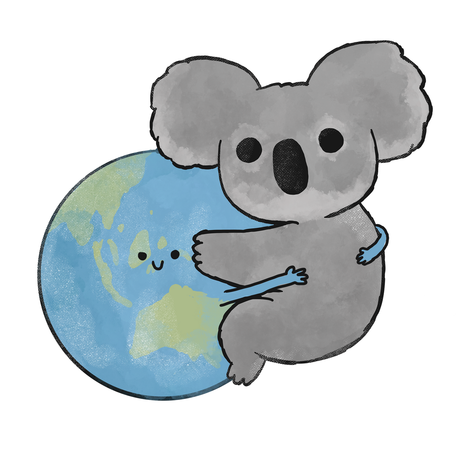 Hanging Koala Tote tote bag by Lonely Kids Club