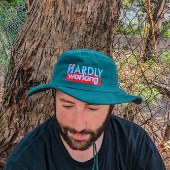 Hardly Working Sun Hat