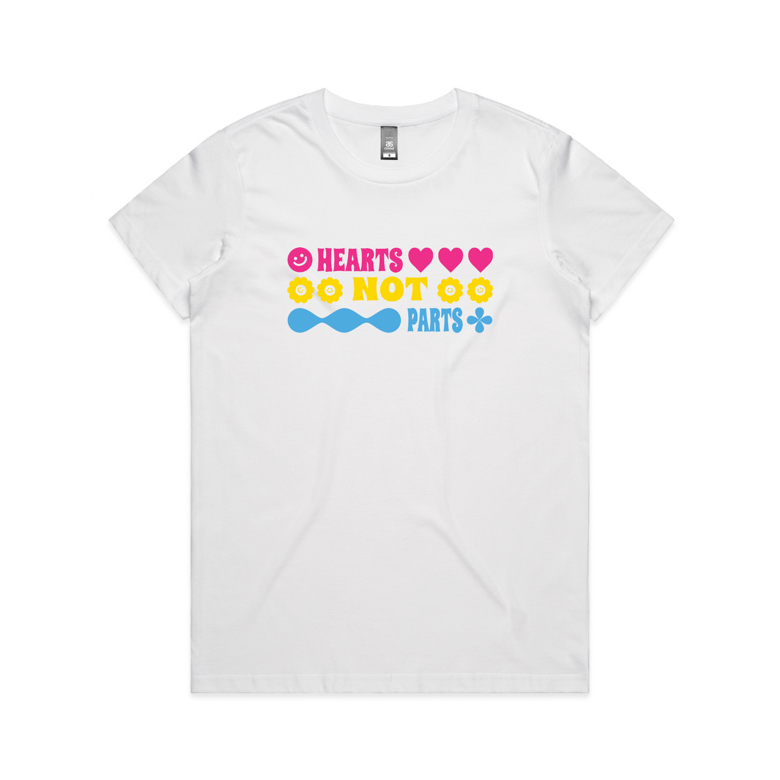 Hearts Not Parts Tee