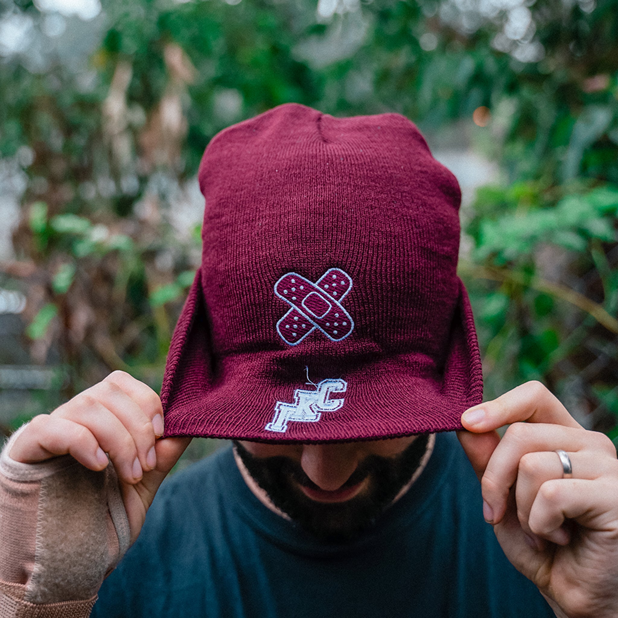 Hidden Bandaid Beanie