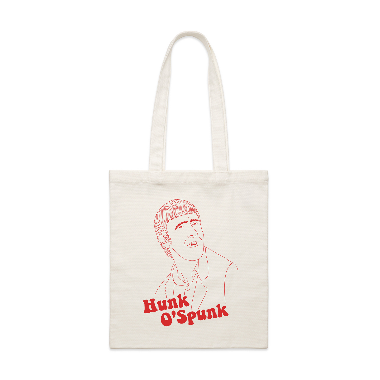 Hunk O'Spunk Tote tote bag by Lonely Kids Club