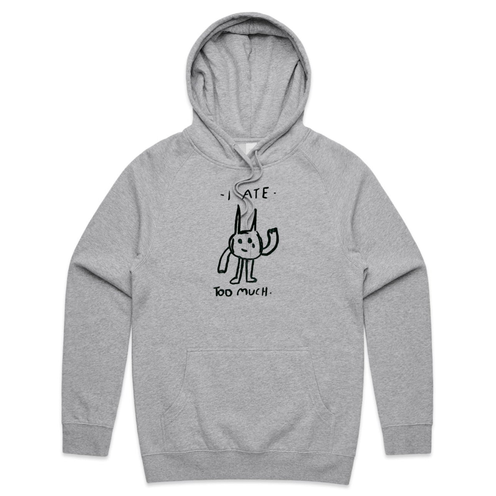 I Ate Too Much Hoodie hoodie by Lonely Kids Club
