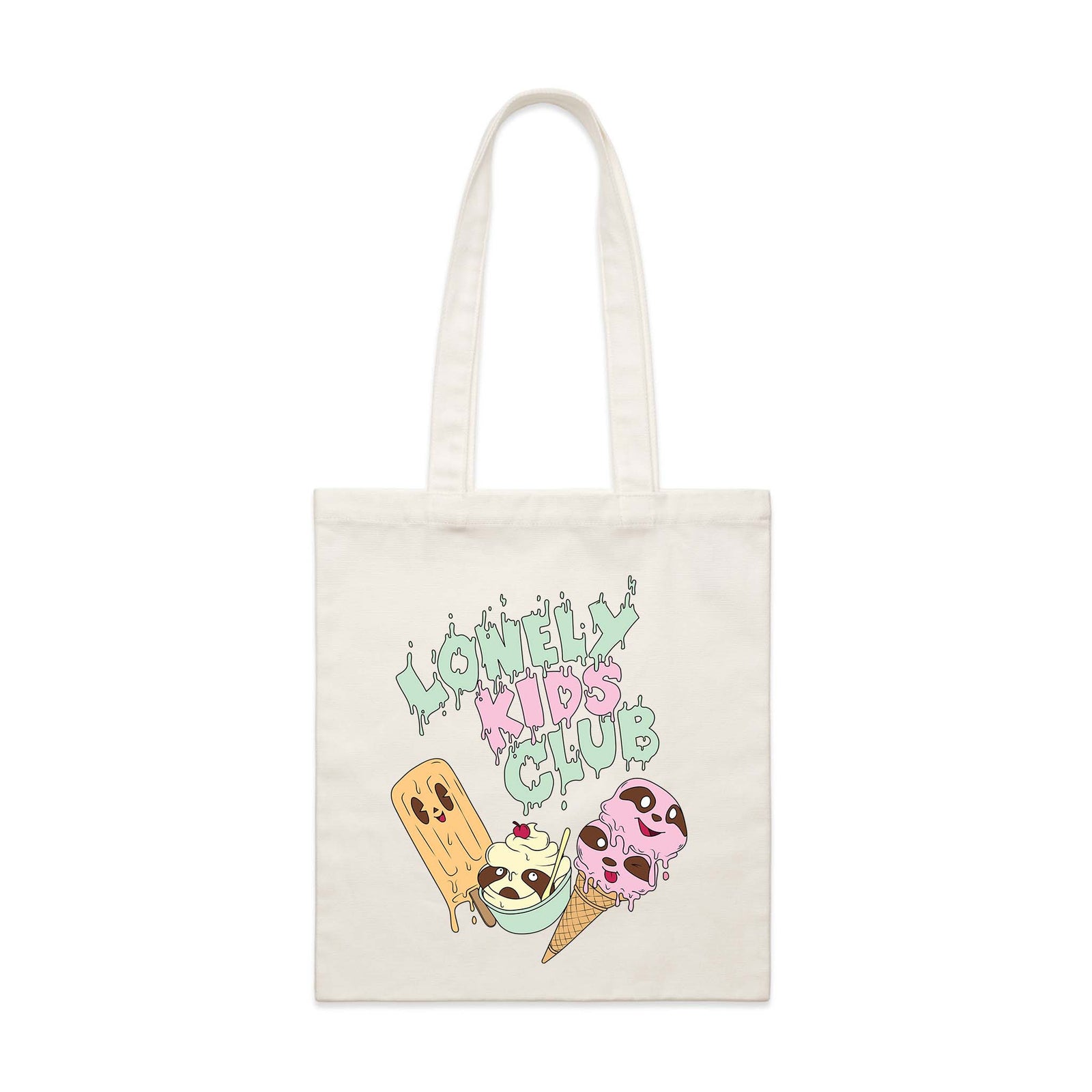 Ice Cream Gang Tote tote bag by Lonely Kids Club