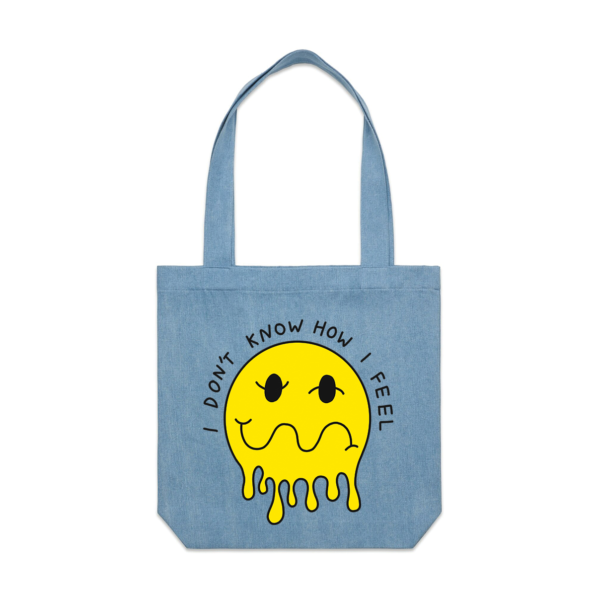 Don't Know How I Feel Tote tote bag by Lonely Kids Club