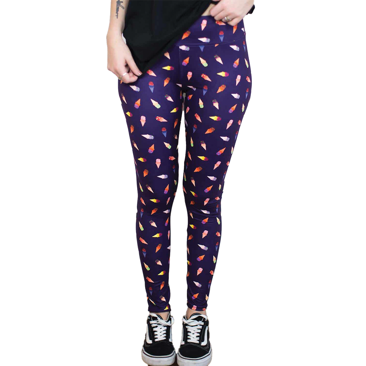 Ice Cream Leggings t-shirt by Lonely Kids Club