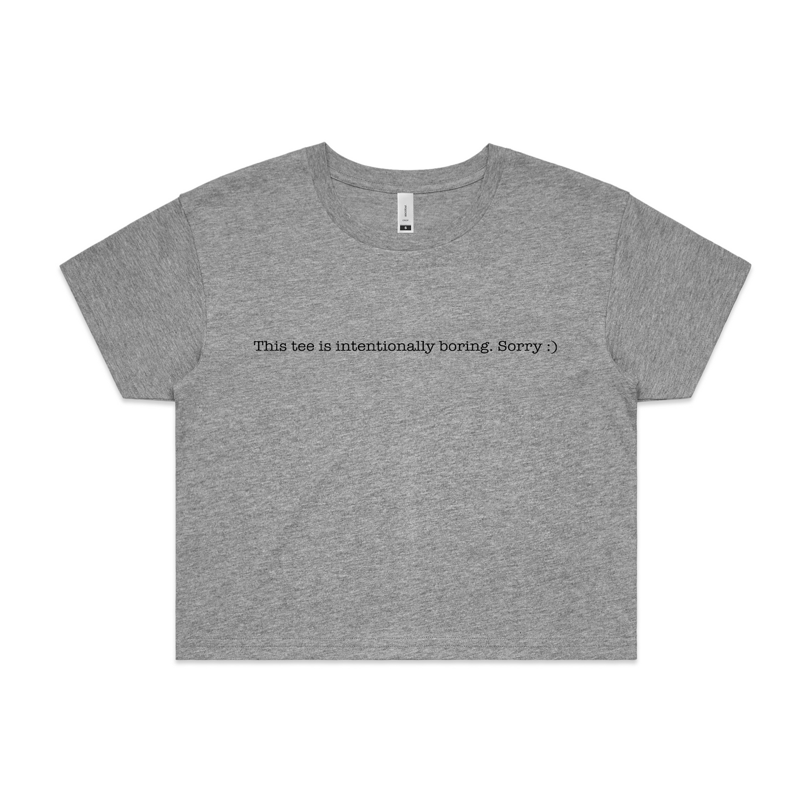 Intentionally Boring Tee
